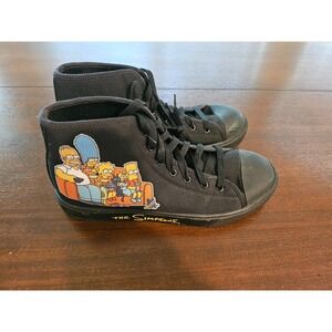 Heelys Hustle‎ The Simpsons Mens Sz 10  Black Collaboration Limited Sneakers